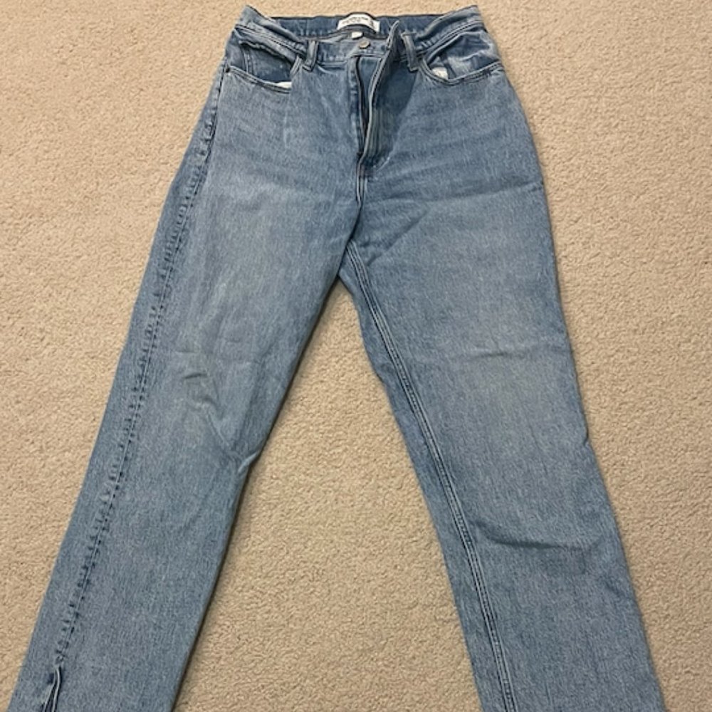 Abercrombie Curve Love 90's Straight Leg Jeans Size 8